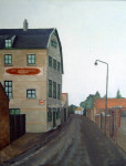 Café Kansas geschilderd door Th. Smits sr