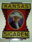 Het oude Kansas uithangbord
